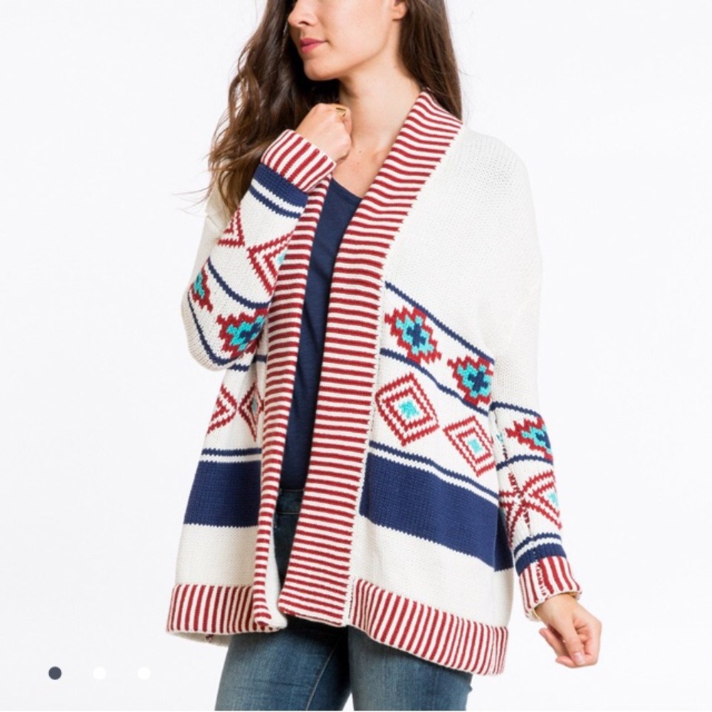 The Cora Aztec Cardigan